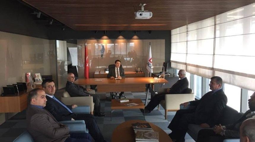 Kto Heyetinden Ag&uuml; Rekt&ouml;r&uuml; Sabuncuoğlu&rsquo;na Ziyaret