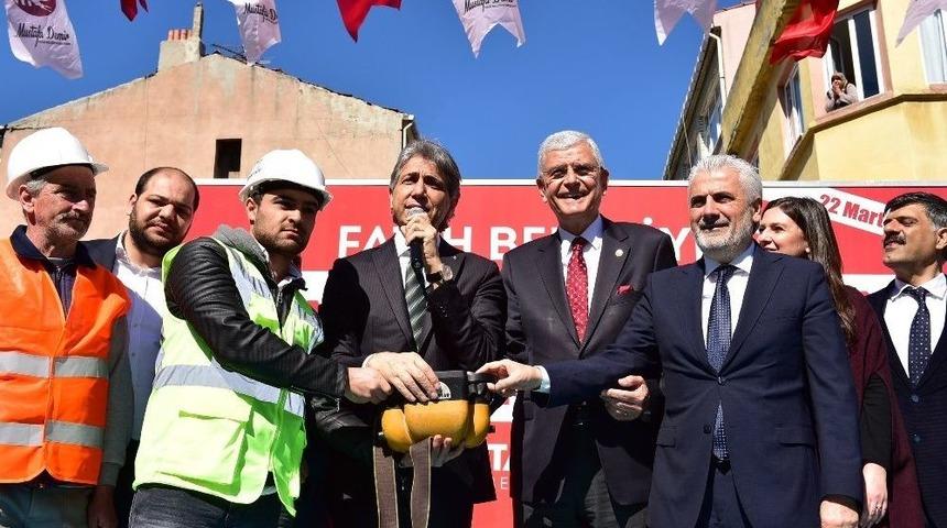 Fatih Belediyesi, İl&ccedil;edeki 7&rsquo;nci Semt Konağının Temelini Attı