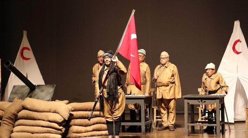 Huzurevi Sakinleri &Ccedil;anakkale Ruhunu Yaşattı