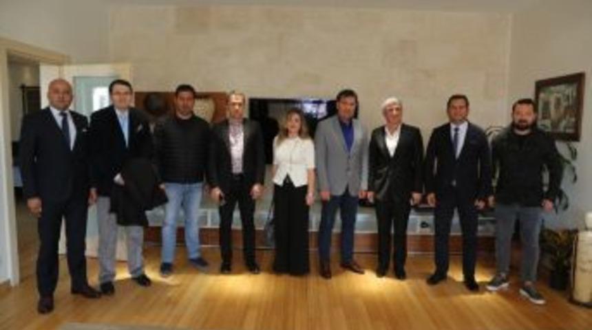 Spor Camiasından Başkan Kocadon&rsquo;a Ziyaret