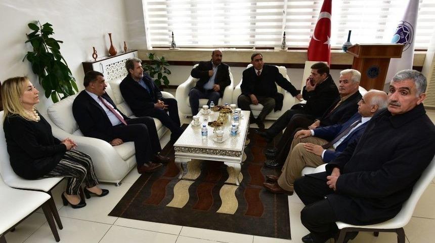 Milletvekili Yaşar&rsquo;dan Başkan G&uuml;rkan&rsquo;a Ziyaret