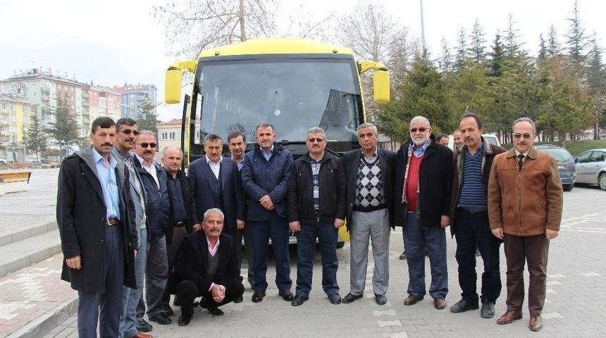 Muhtarlar Tarım Fuarına Katıldı