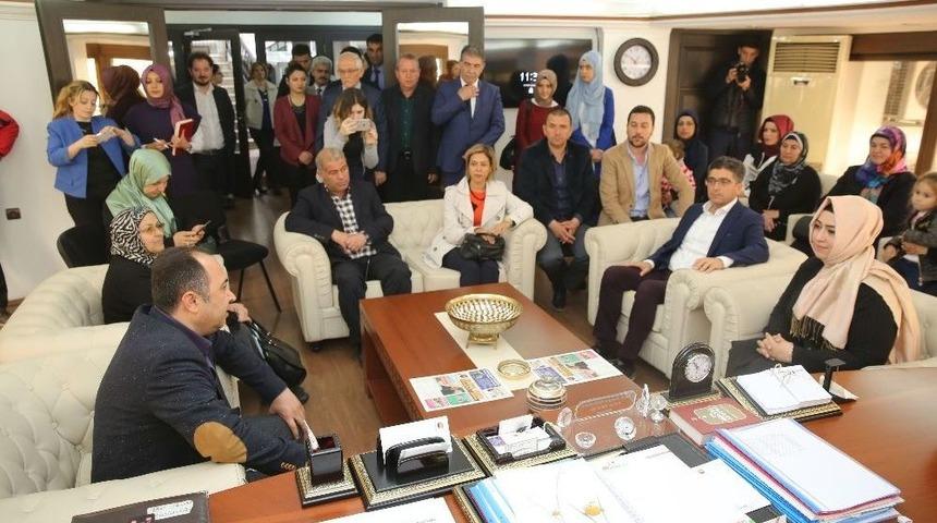 Milletvekili &Ccedil;elik, Finike Belediyesini Ziyaret Eti