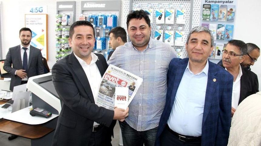 Ak Parti Mezitli&rsquo;de Esnaf Ziyaretleri S&uuml;r&uuml;yor