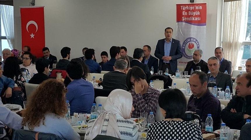 Eğitim Bir Sen, Mcb&uuml; &Uuml;yeleriyle Buluştu