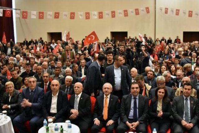 Kılıçdaroğlu; 'devlet Bir Kişiye Emanet Edilemez, Teslim Edilemez, Bunun Vebali Var'(2)