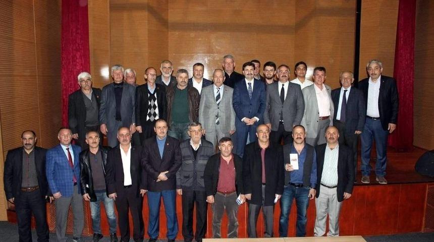 Ayhan Sefer &Uuml;st&uuml;n Muhtarlar İle Bir Araya Geldi