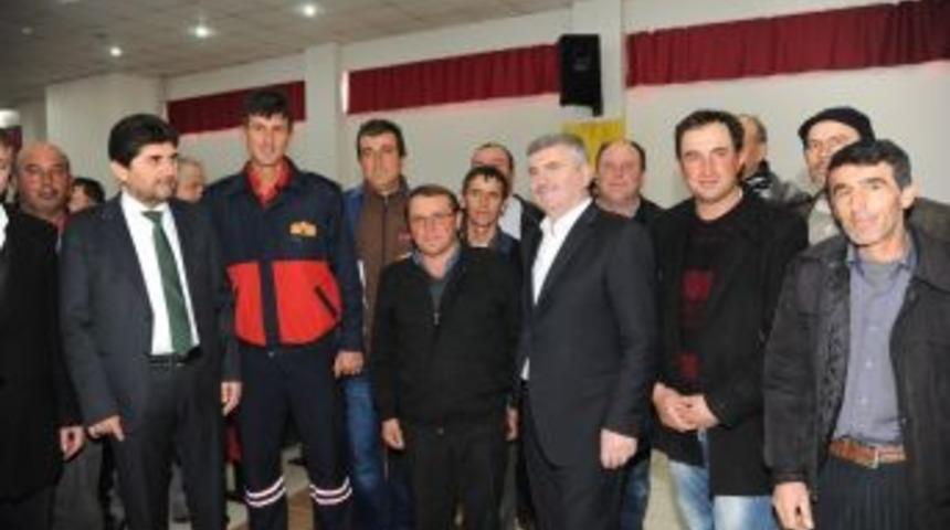 Derbent, B&uuml;y&uuml;kşehir Belediye Başkanı Tahir Aky&uuml;rek&rsquo;i Ağırladı