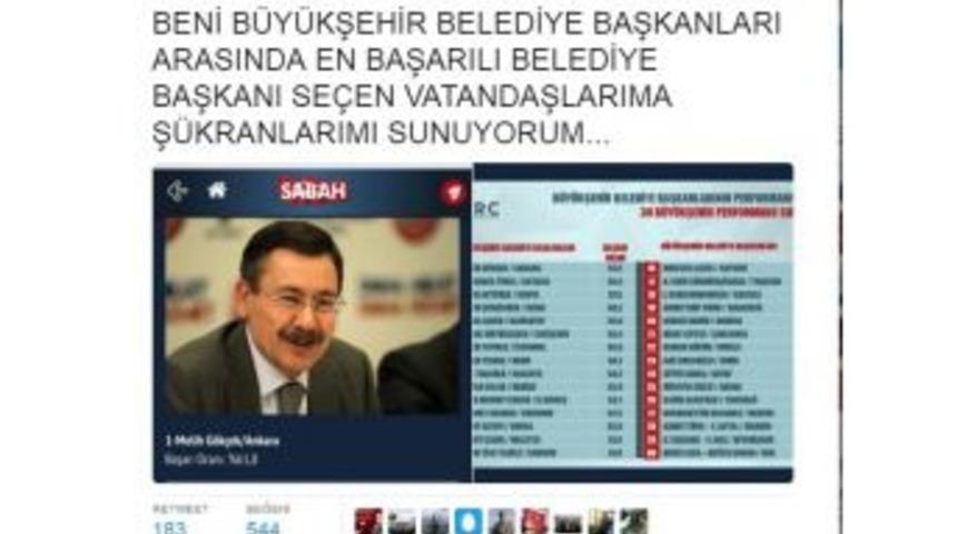 Başkan G&ouml;k&ccedil;ek, Son 3 Yılın En Başarılısı