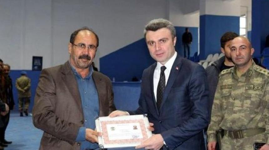 Hani'de G&ouml;reve Başlayan 57 Korucu Yemin Etti