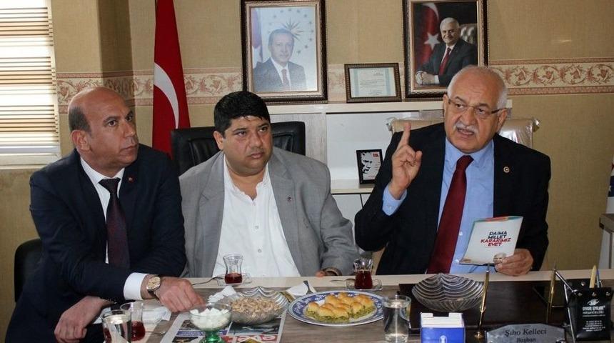 Milletvekili Erdoğan Kantinciler Odasını Ziyaret Etti