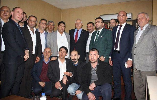 Milletvekili Erdoğan Kantinciler Odasını Ziyaret Etti