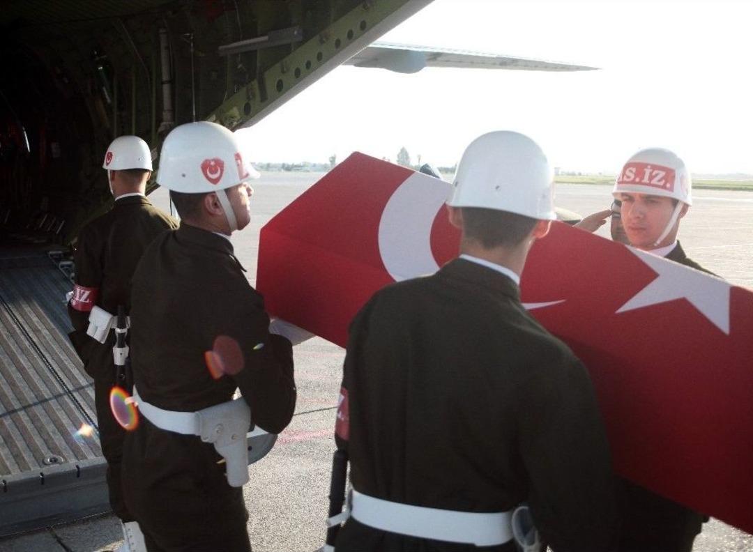Şehit Er H&uuml;seyin Koro&ccedil;&rsquo;un Cenazesi Askeri U&ccedil;akla Şanlıurfa&rsquo;ya G&ouml;nderildi