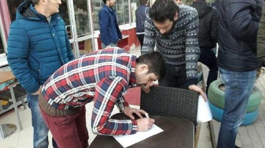 K&ouml;rfez'de Kamyon Tepkisi