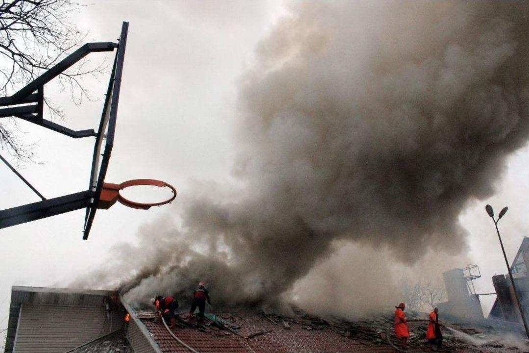 Anaokulunda Yangın Paniği