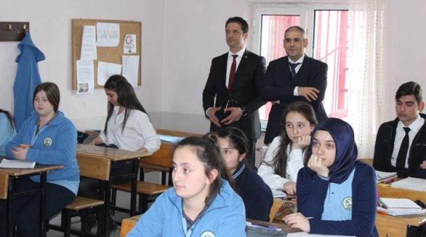 Milli Eğitim M&uuml;d&uuml;r&uuml; Aşım&rsquo;dan Okul Ziyaretleri