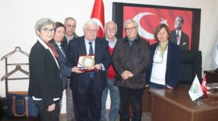 Bur&ccedil;ep&rsquo;ten Belediyeler Birliğine Ziyaret