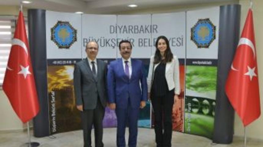 T&uuml;rkiye Belediyeler Birliğinden Başkan Atilla&rsquo;ya Ziyaret