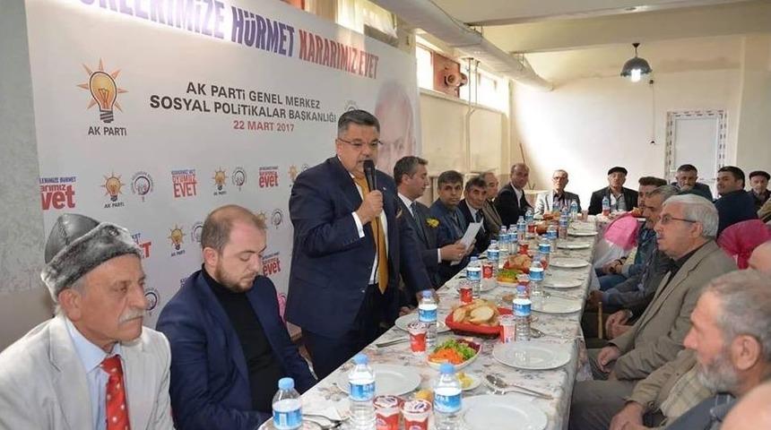 Başkan Yağcı Ve Ak Parti İl Teşkilatı &Uuml;yeleri Yaşlılarla Bir Araya Geldi