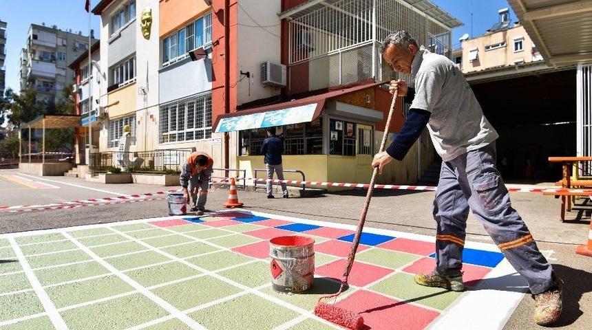 Muratpaşa&rsquo;dan Okullara Bakım