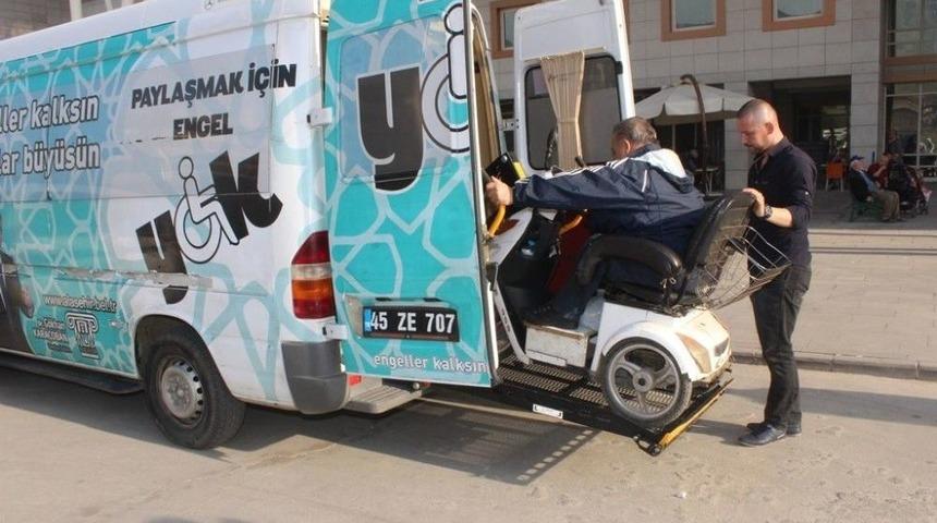 Alaşehir&rsquo;de Engellilere B&uuml;y&uuml;k Kolaylık