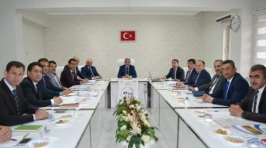 Mardin&rsquo;de İl&ccedil;e Milli Eğitim M&uuml;d&uuml;rleri Toplantısı Yapıldı