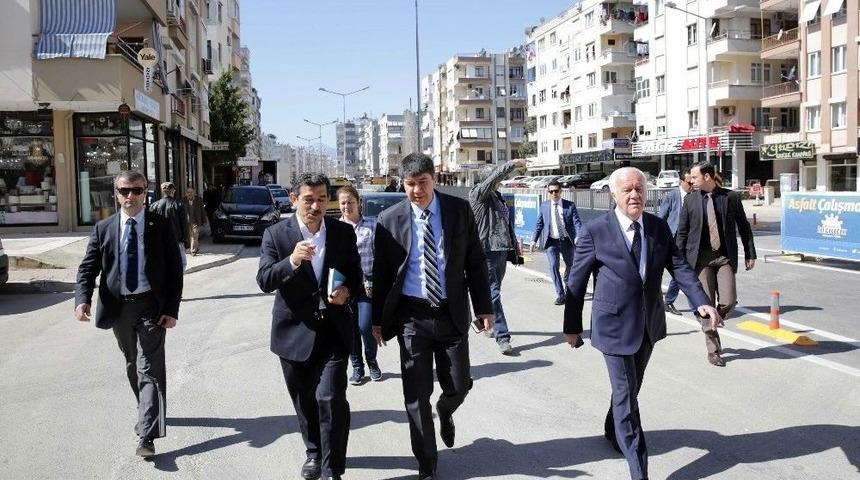 T&uuml;rel, Tongu&ccedil; Caddesi&rsquo;ni İnceledi