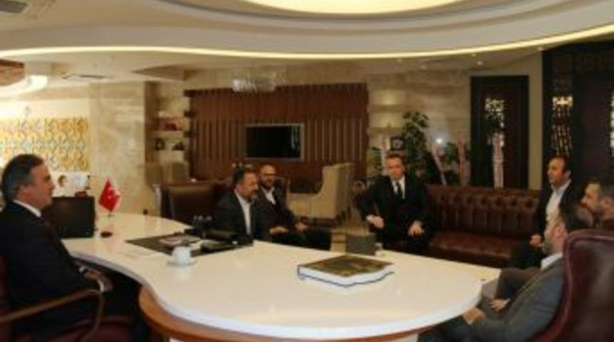 Ak Parti Adana Milletvekili Dağlı Ve Aladağ Belediye Başkanı Akgedik Rekt&ouml;r Bağlı&rsquo;yı Ziyaret Etti