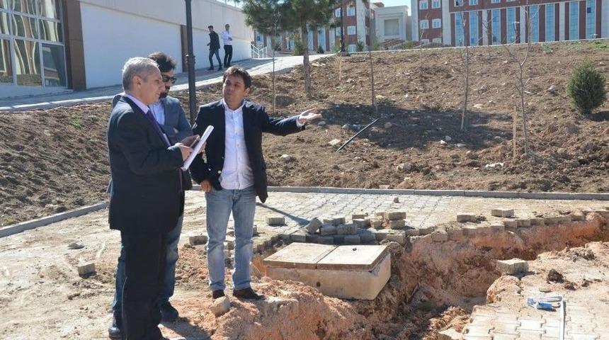 Bilecik Belediye Başkan Yardımcısı Abdullah Ay Devam Eden &Ccedil;alışmaları Yerinde İnceledi