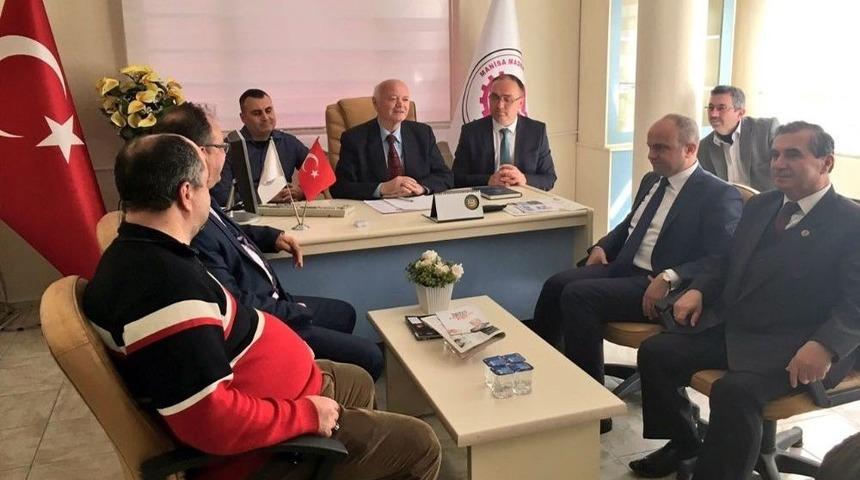 Ak Partili Mersinli&rsquo;den Oda Başkanlarına Referandum Ziyareti