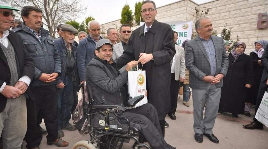 Vatandaşlara Fidan Dağıtıldı