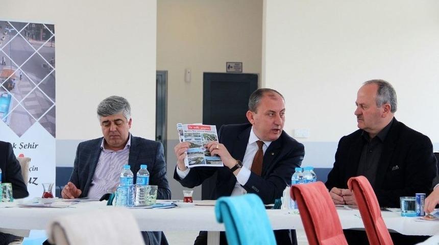 Başkan Işık, Esnaf Odası Temsilcileri İle Bir Araya Geldi