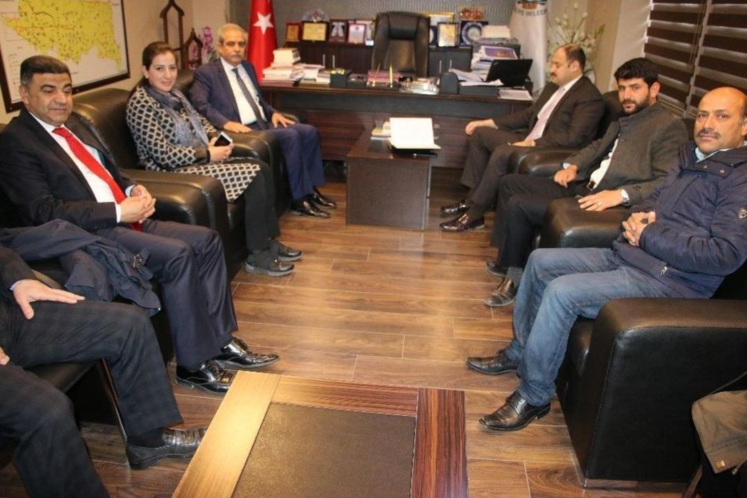 Tbmm Avrupa Birliği Uyum Komisyonu Başkanı Kasım G&uuml;lpınar, Başkan Demirkol&rsquo;u Ziyaret Etti