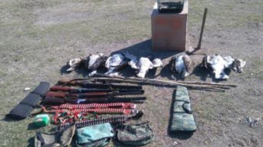 Ka&ccedil;ak Avcılara 60 Bin Lira Ceza