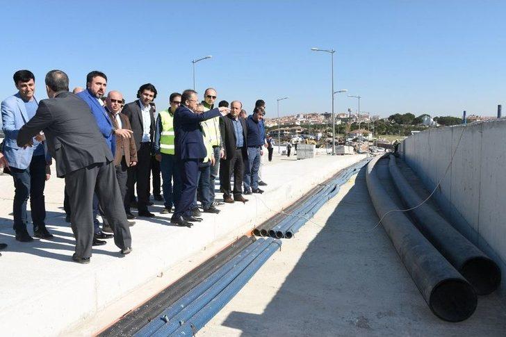 Başkan Uğur Cunda Köprüsünü İnceledi G2