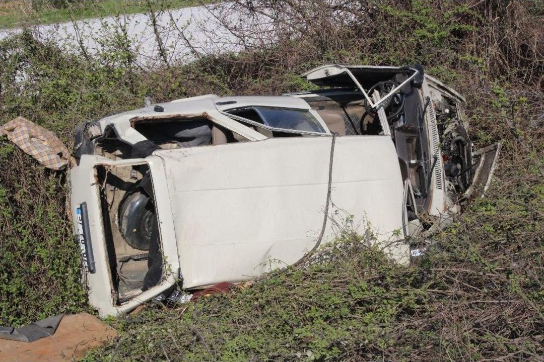 Tem Otoyolunda İki Ara&ccedil; Şarampole U&ccedil;tu: 7 Yaralı