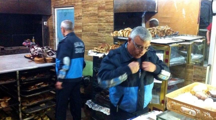 Zabıtadan Fırınlara Gece Denetimi