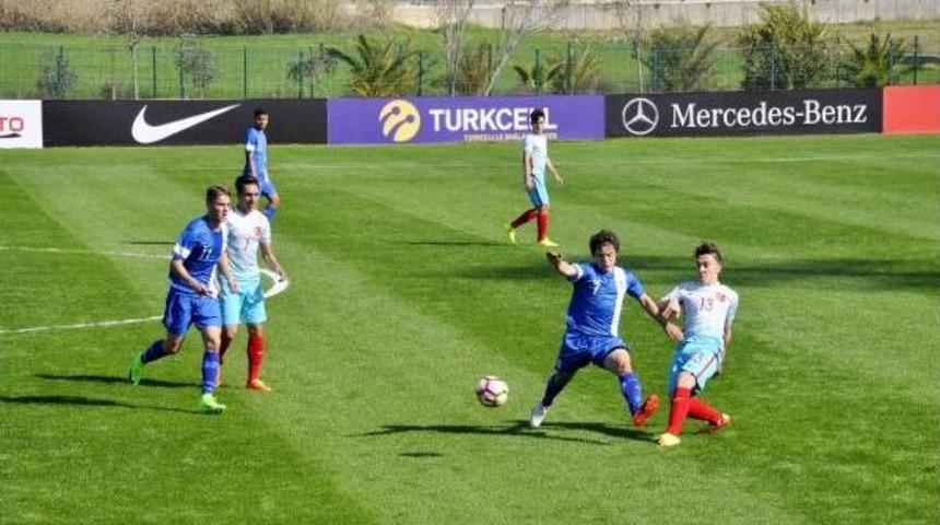 &nbsp;U17 Avrupa Şampiyonası Elit Tur 1'inci Grup Finlandiya-T&uuml;rkiye: 1-4
