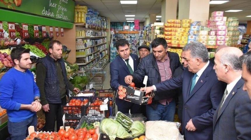 Ak Parti Genel Başkan Yardımcısı Yazıcı&rsquo;nın Esnaf Ziyareti