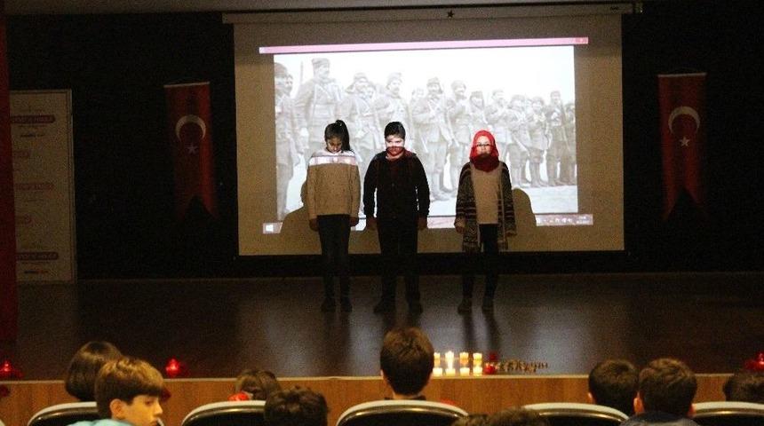 Çanakkale Zaferi Çınar Kolejinde Coşkuyla Kutlandı