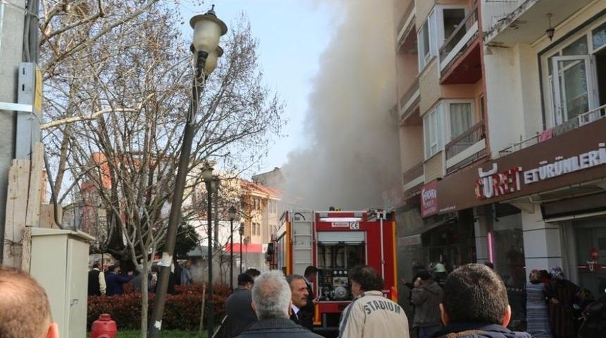 Bursa&rsquo;da Korkutan Yangın