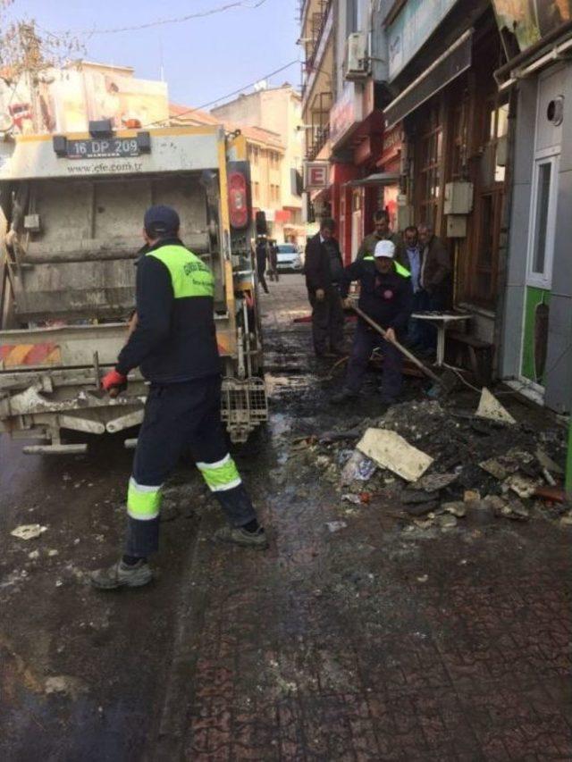 Bursa’da Korkutan Yangın