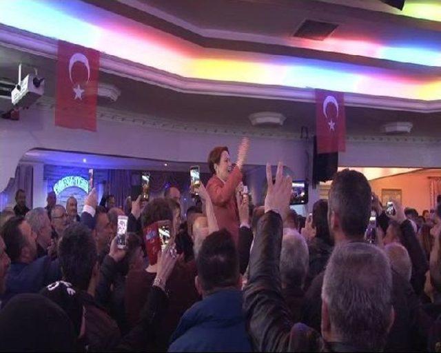 Akşener: Dış Politika Devlet Adamlığı Ve Ciddiyet Ister