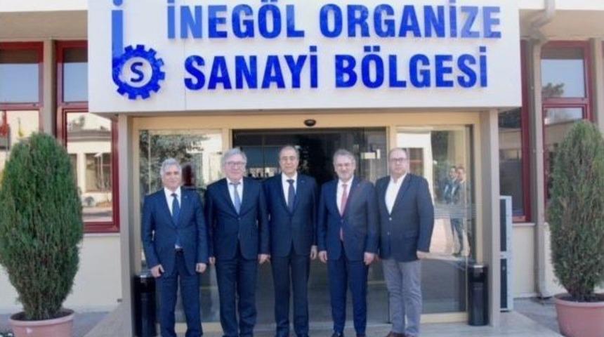 İneg&ouml;l Osb Genel Kurulu&rsquo;nda Zeki Şahin G&uuml;ven Tazeledi