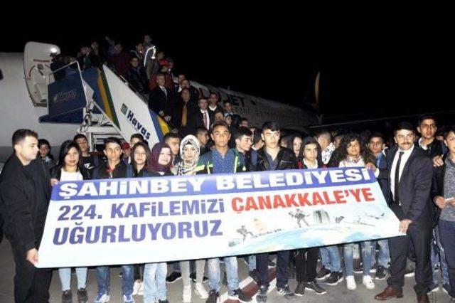 Gaziantep'ten 183 Öğrenci Çanakkale'ye Uğurlandı