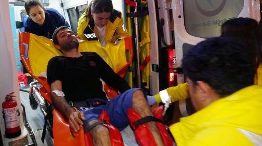 Firari Mahkumu Kırık Bacakları Yakalattı