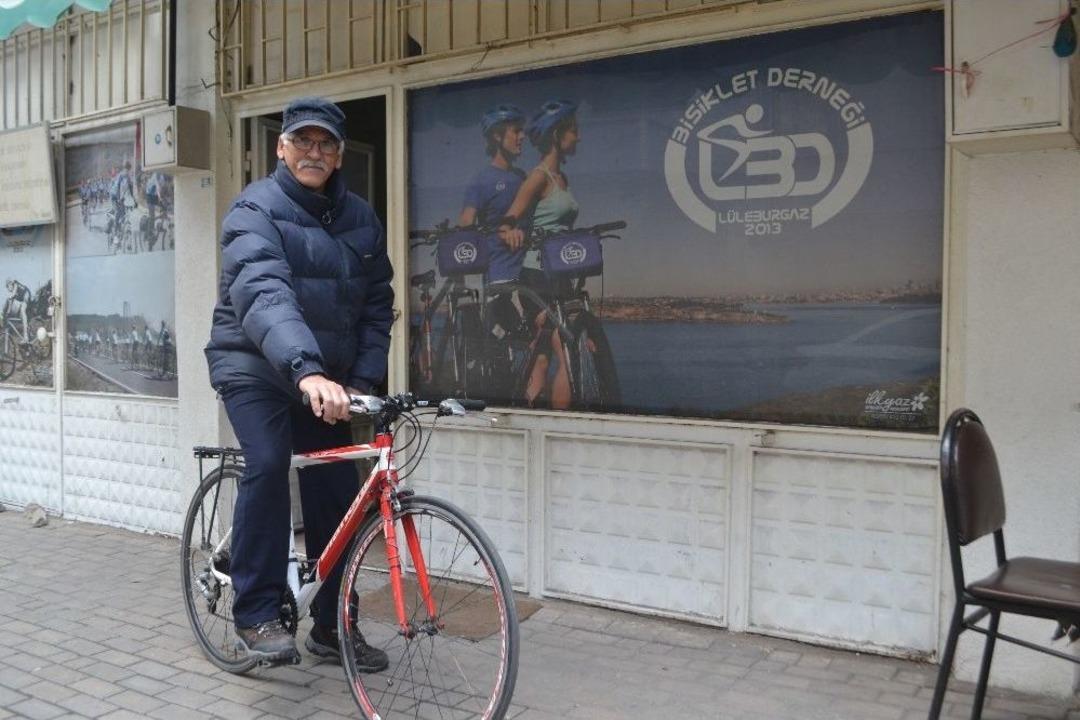 Emekliliğinde Tanıştığı Bisikletle T&uuml;rkiye&rsquo;yi Geziyor