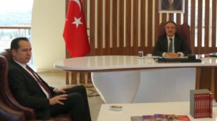 Nevşehir Adalet Komisyonu Başkanı Demirtaş&rsquo;tan Rekt&ouml;r Bağlı&rsquo;ya Ziyaret