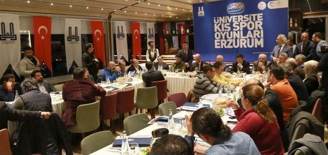 Erzurum’da 3. Ünilig Kış Spor Oyunları Heyecanı