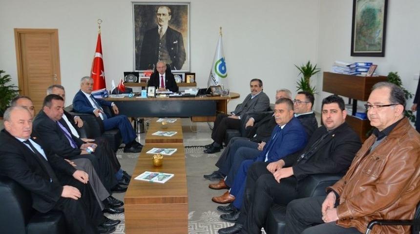 Disk Genel Başkanı Beko Başkan Albayrak&rsquo;ı Ziyaret Etti